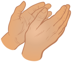 people & Clapping hands free transparent png image.
