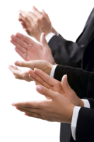 people & clapping hands free transparent png image.