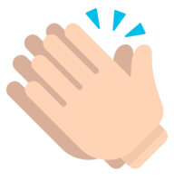 people & Clapping hands free transparent png image.