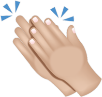 people & clapping hands free transparent png image.