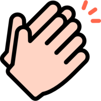 people & Clapping hands free transparent png image.