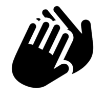 people & Clapping hands free transparent png image.