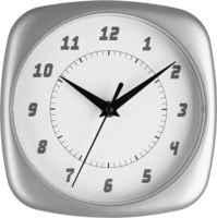 objects & clock free transparent png image.