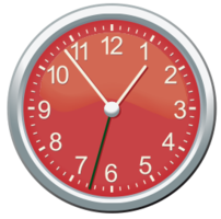 objects & clock free transparent png image.