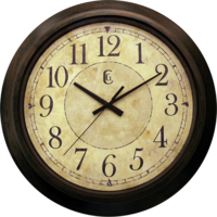 objects & clock free transparent png image.