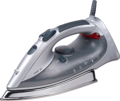 electronics & Clothes iron free transparent png image.