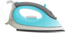 electronics & clothes iron free transparent png image.