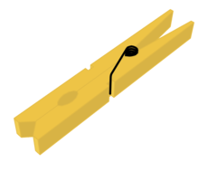 clothing & clothespin free transparent png image.