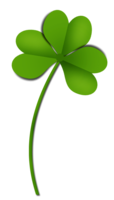 flowers & Clover free transparent png image.