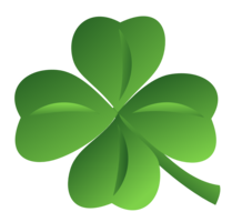 flowers & clover free transparent png image.