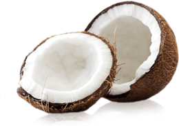 fruits & coconut free transparent png image.