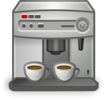 electronics & coffee machine free transparent png image.