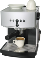 electronics & coffee machine free transparent png image.