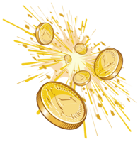 objects & Coins free transparent png image.