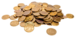 objects & Coins free transparent png image.