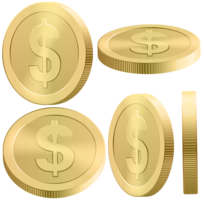 objects & Coins free transparent png image.