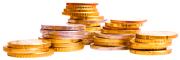 objects & Coins free transparent png image.