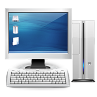 electronics & Computer desktop PC free transparent png image.