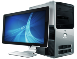 electronics & Computer desktop PC free transparent png image.
