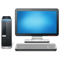 electronics & Computer desktop PC free transparent png image.