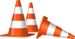 objects & cones free transparent png image.