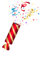 holidays & Confetti free transparent png image.