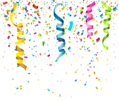 holidays & confetti free transparent png image.