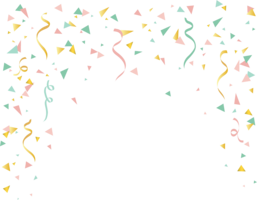 holidays & confetti free transparent png image.