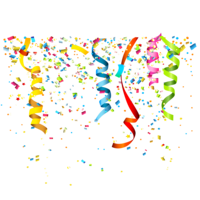 holidays & confetti free transparent png image.