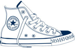 clothing & converse free transparent png image.