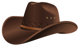 clothing & Cowboy hat free transparent png image.