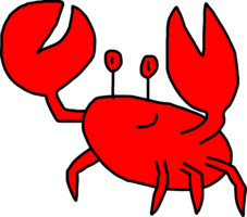 animals & crab free transparent png image.