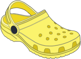 clothing & Crocs free transparent png image.