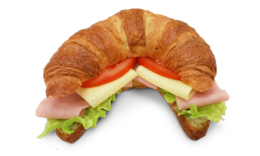 food & Croissant free transparent png image.