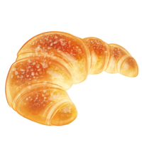 food & croissant free transparent png image.