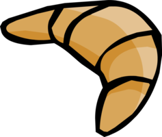 food & Croissant free transparent png image.