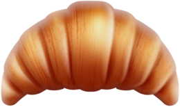 food & Croissant free transparent png image.