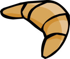 food & croissant free transparent png image.