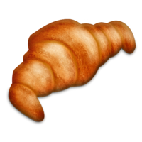 food & Croissant free transparent png image.