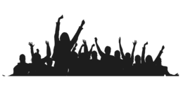 people & crowd free transparent png image.