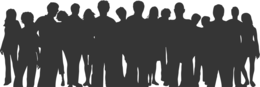 people & crowd free transparent png image.