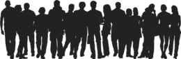 people & crowd free transparent png image.