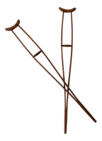 objects & crutch free transparent png image.