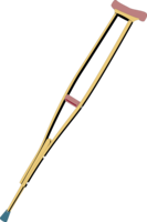 objects & Crutch free transparent png image.