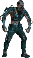 fantasy & cyborg free transparent png image.