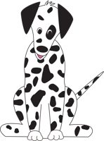 animals & Dalmatian free transparent png image.