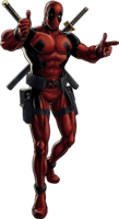 heroes & deadpool free transparent png image.