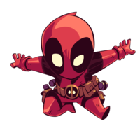 heroes & Deadpool free transparent png image.