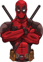 heroes & deadpool free transparent png image.