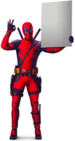 heroes & deadpool free transparent png image.